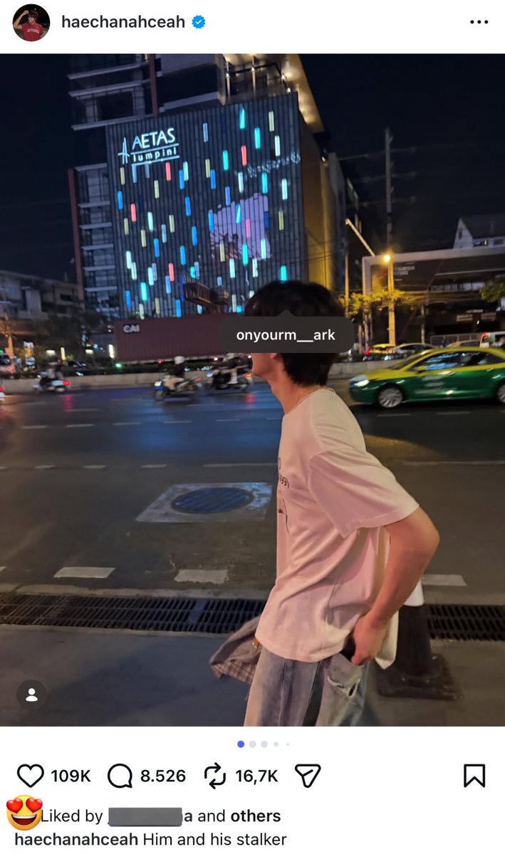 — mhsiswa jadi ini ceritanya gopub after officially dating?!? echi upload sendiri di ig nya dengan caption "HIM AND HIS STALKER"

mhsiswa! ingat ya IN THAILAND WE TRUST 
MAHAE JAYA JAYA JAYA