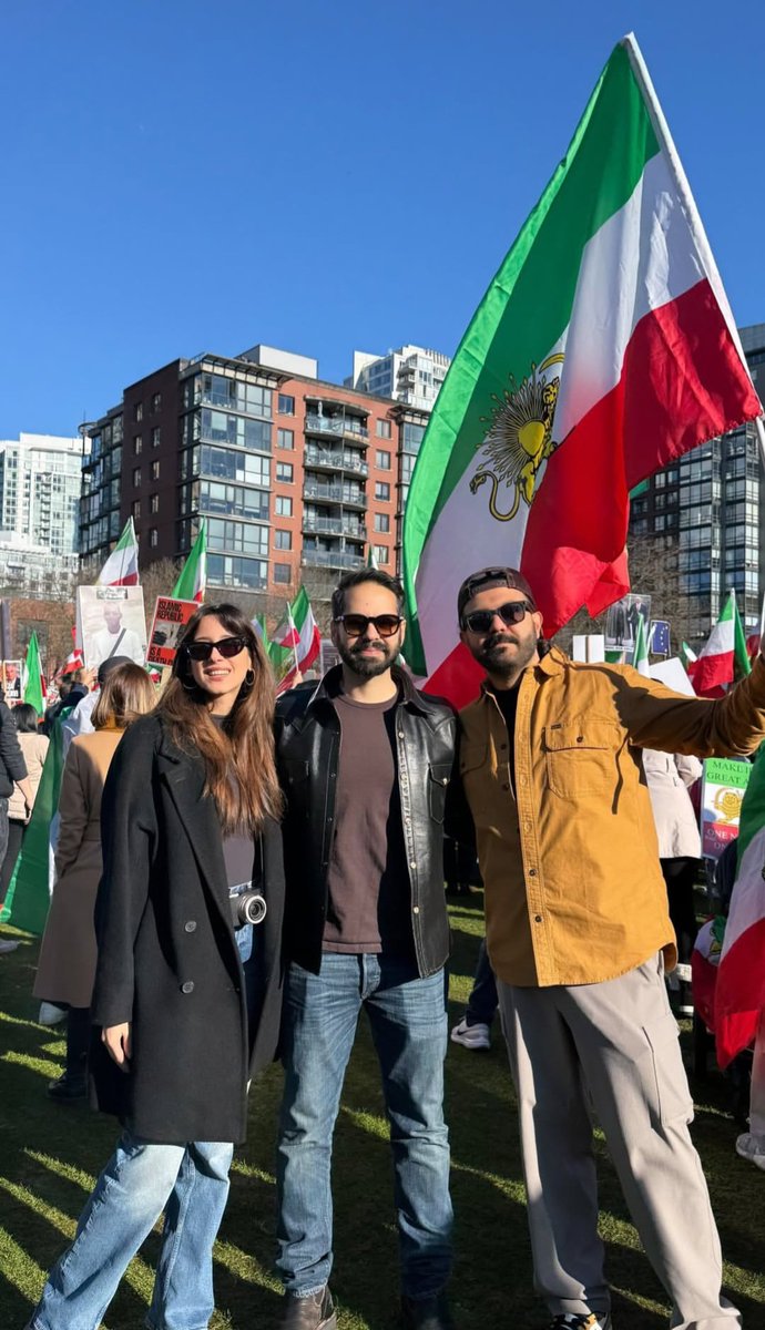 روز به روز بیشتر عاشق این سه‌ نفر میشم🤍🇮🇷✌️