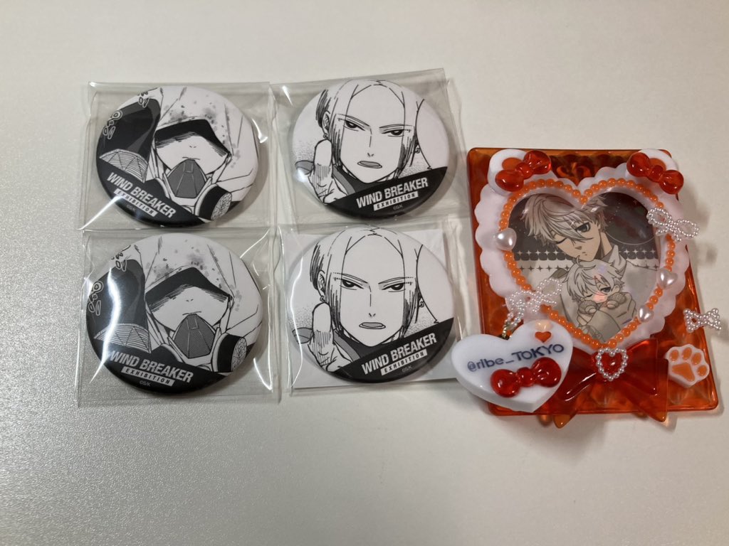 交換、譲渡】 WIND BREAKER展 ウィンブレ展 ランダム原作コマ缶バッジ