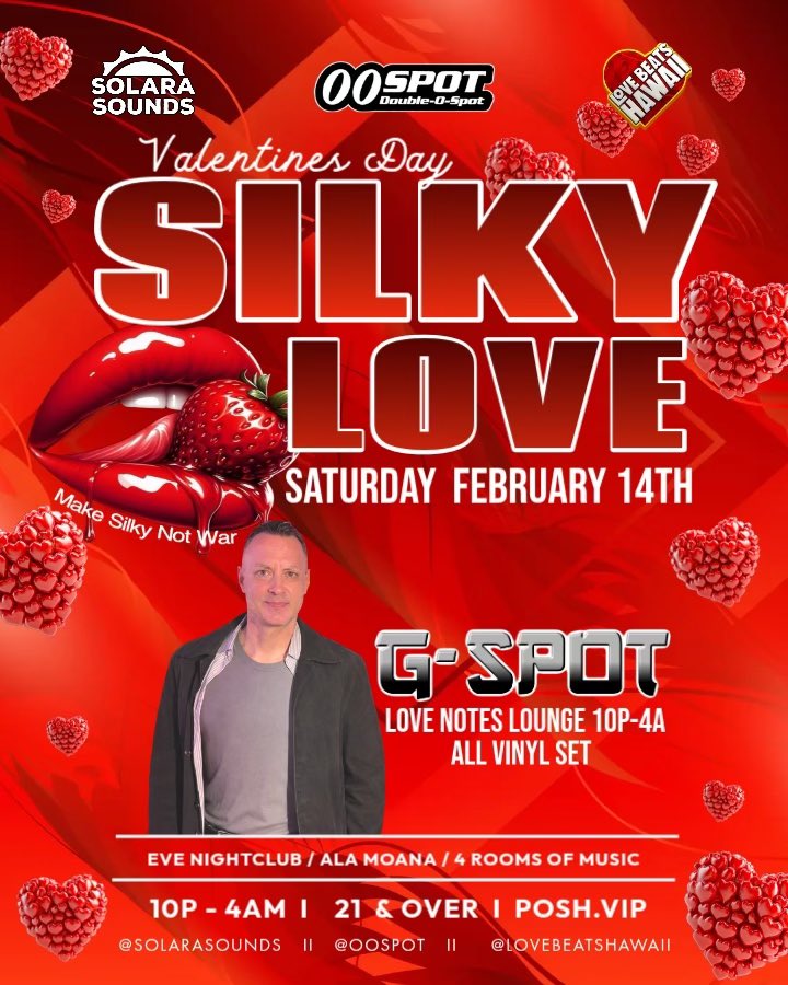 #Tonight #SilkyLove Sat Feb 14