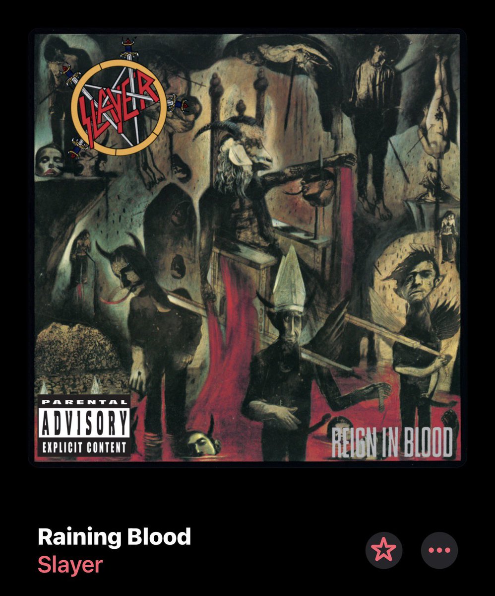 zero_cool's tweet image. Just because, SLAYER 🔥🎸