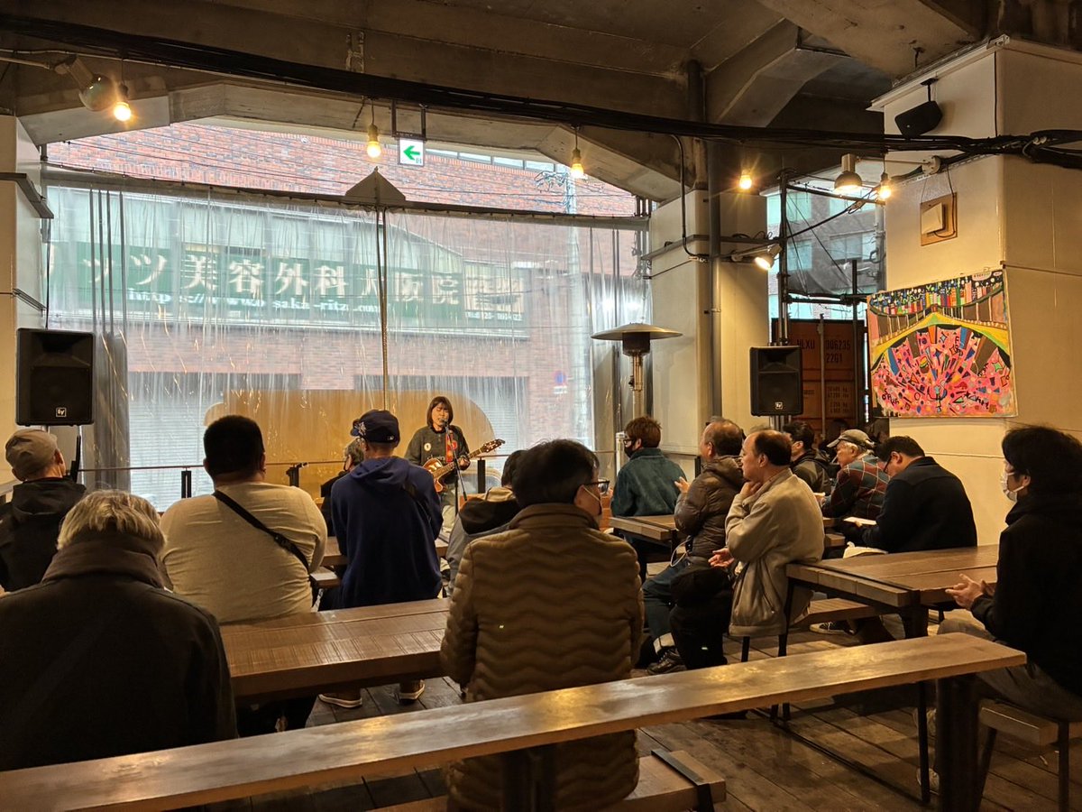ESPDIPLOMA's tweet photo. OSAKA FOOD LABにて清原ありささんスタートしました！

 #espdiplomacircuit2026  #jamtracks1415  #diploma  #バンド  #弾き語り https://t.co/8tP5REKFQh