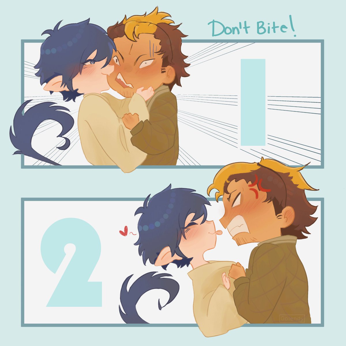 Your idea, Shadow, is so sweet it filled me with dopamine 👀💖 so here's the #Bonrin with extra scenes 🤭 
  
#青の祓魔師 #aoex #blueexorcist