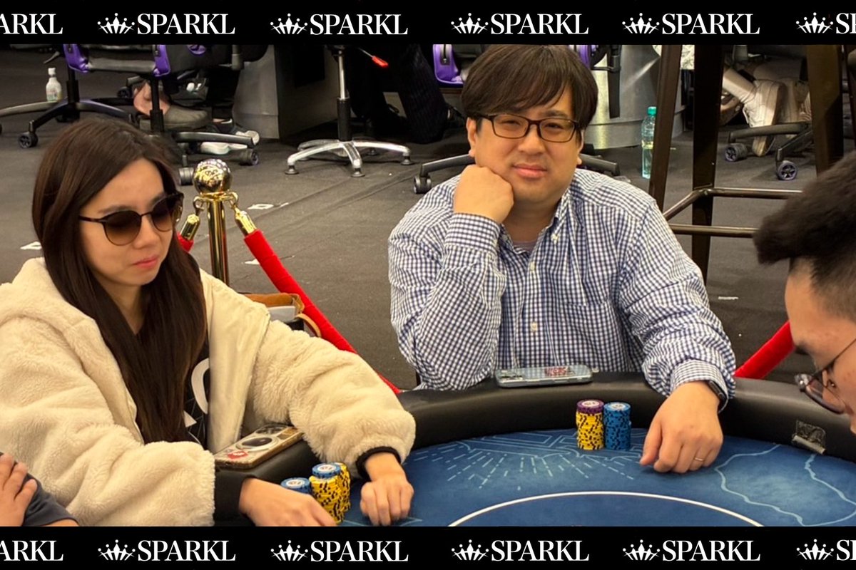 SPARKL_casino's tweet photo. 【速報】
Taiwan Millions Tournamentにご参加中の
James様、Kofin様がITMしました!
現在56/408
お二人ともgood luck✨
#SPARKL #ポーカー https://t.co/g3EpLP8juT