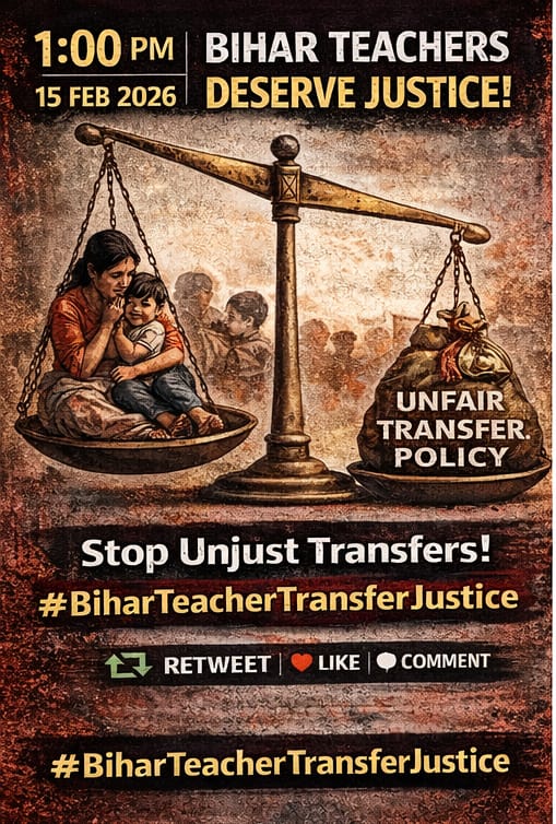 #BiharTeacherTransferJustice 🥺🥺🥺🥺अंतर जिला शिक्षक आज भी अपने ट्रांसफर के इंतज़ार में है