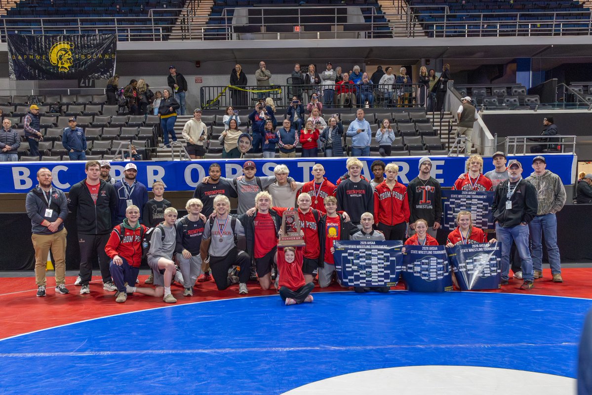 Thompson finished in second in the Class 7A boys wrestling state championship as Braylen Johnson, Wyatt Carroll, Anna Gann and Lynleigh Weltzin brought home individual titles.

Photos by <a href="/harrisonfamily7/">Dawn Harrison</a> &amp; Story: shelbycountyreporter.com/sports/thompso…

Thanks to <a href="/CoosaPinesFCU/">Coosa Pines FCU</a> for its support.