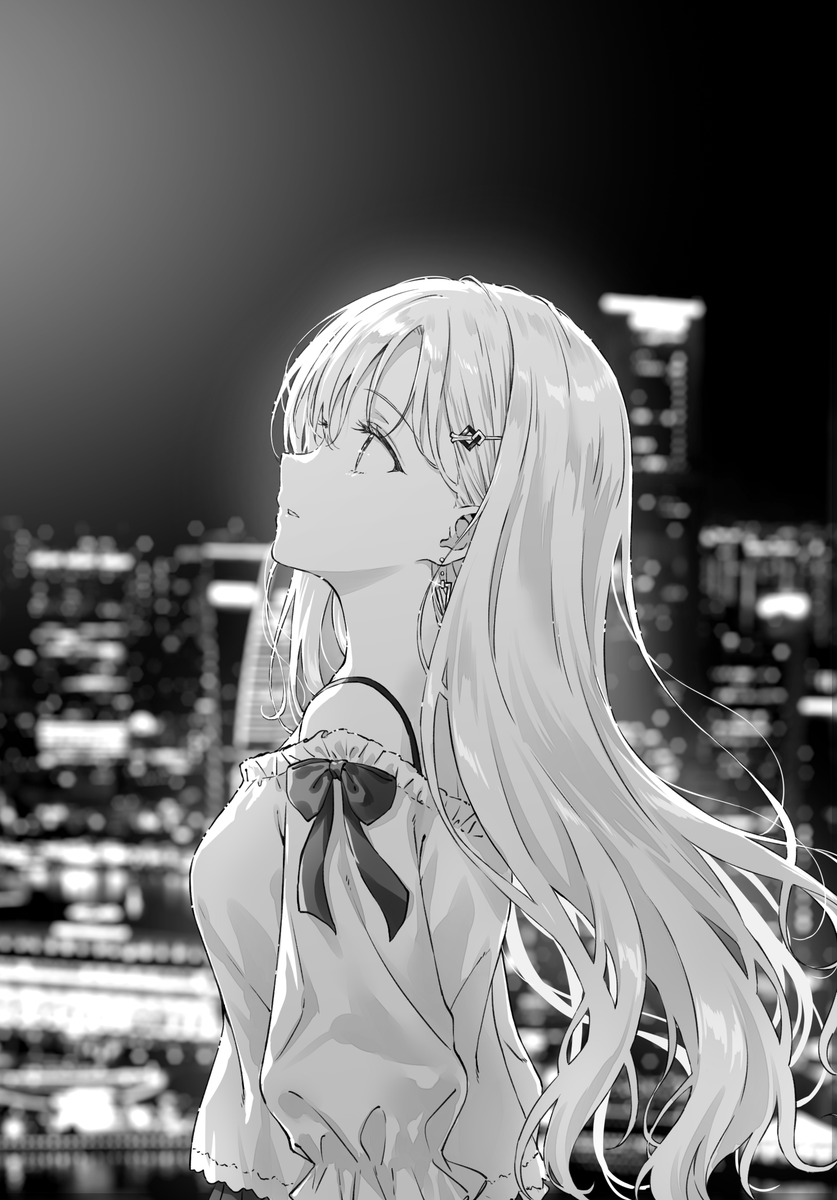 芸術的な美しさ… カラーじゃないのにこの表現ができるHiten先生凄