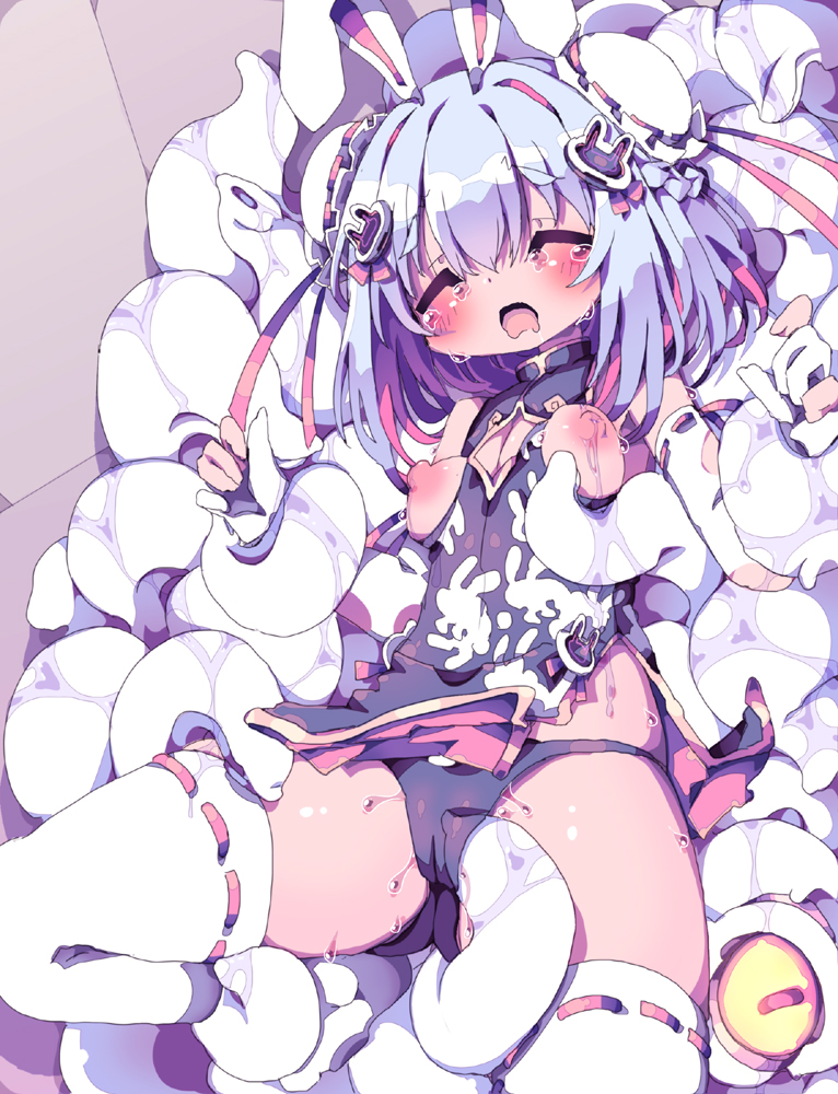 おSkebのiraiで描かせていただいたうさみみチャイナっ娘の触手責め
かわいくデザインできたかしら…? 