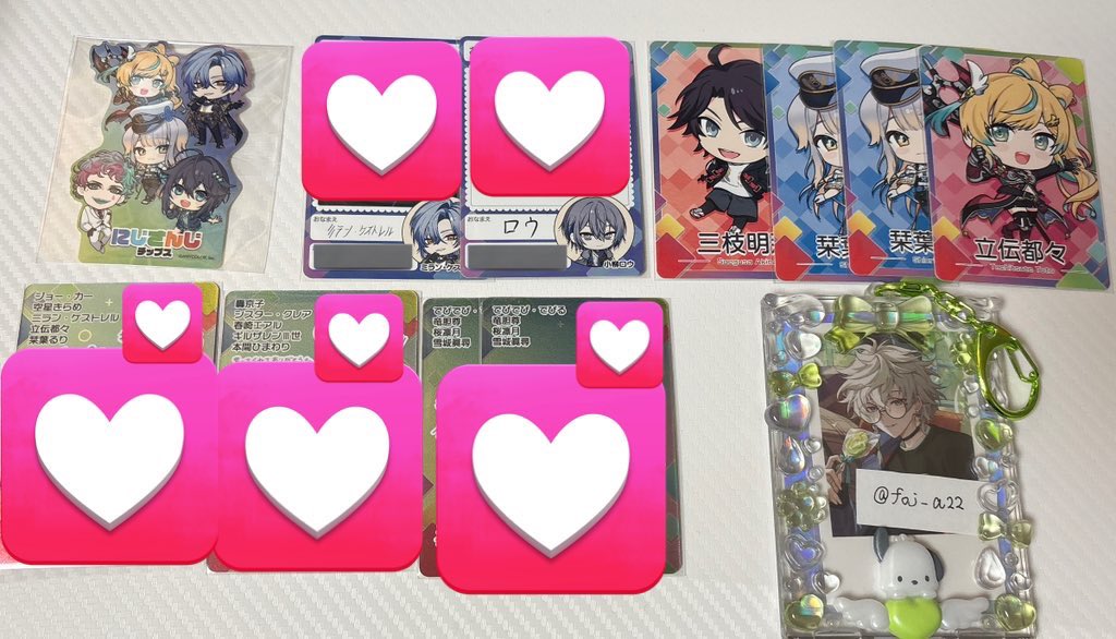 foj_a2's tweet photo. 【交換】 にじさんじ にじさんじチップスVol.8

お声掛けは@foj_a22 までフォロリクお願い致します。 https://t.co/XiLqbxwAyq
