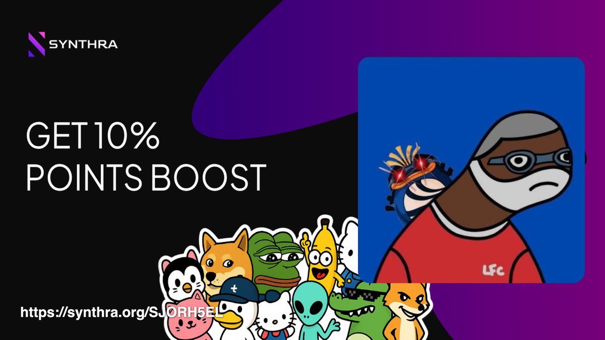 If you are testing out <a href="/RobinhoodApp/">Robinhood</a> new chain, then make sure you use <a href="/synthra_finance/">Synthra</a> 

swap, add liquidity, and climb the leaderboard. 

synthra.org/SJORH5EL