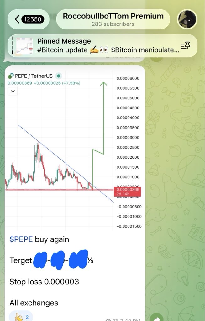 RoccobullboTTom's tweet photo. #PREMIUM_SIGNAL

All in top gainer today after my premium call 🔥🔥🔥

amazing 

$PEPE 40%

$DOGE 30%

$MORPHO 30%

$XRP 25%

$MUBARAK 50%

$PENGU 35% https://t.co/UV5EhHR7Zn