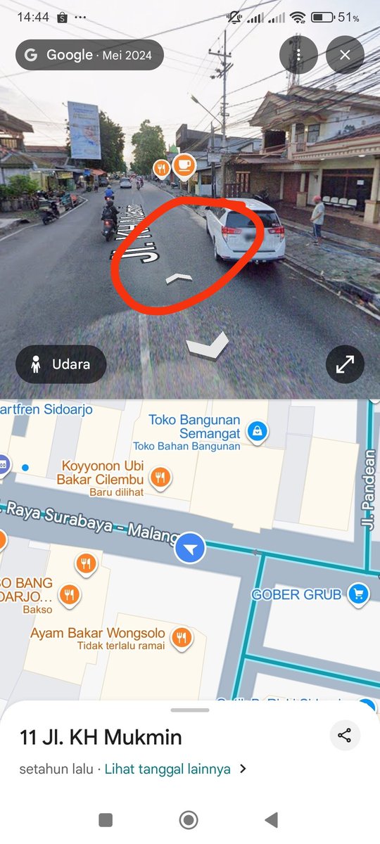 jonathantaffy's tweet photo. Mohon dinas PU sidoarjo bisa menindak lubang jalan yang sudah lama belum ada tindakannya..
Lokasi ada di foto berikut ini 

@112sidoarjo @BanggaSidoarjo @e100ss @SuaraSidoarjo https://t.co/u79xeOhdLU