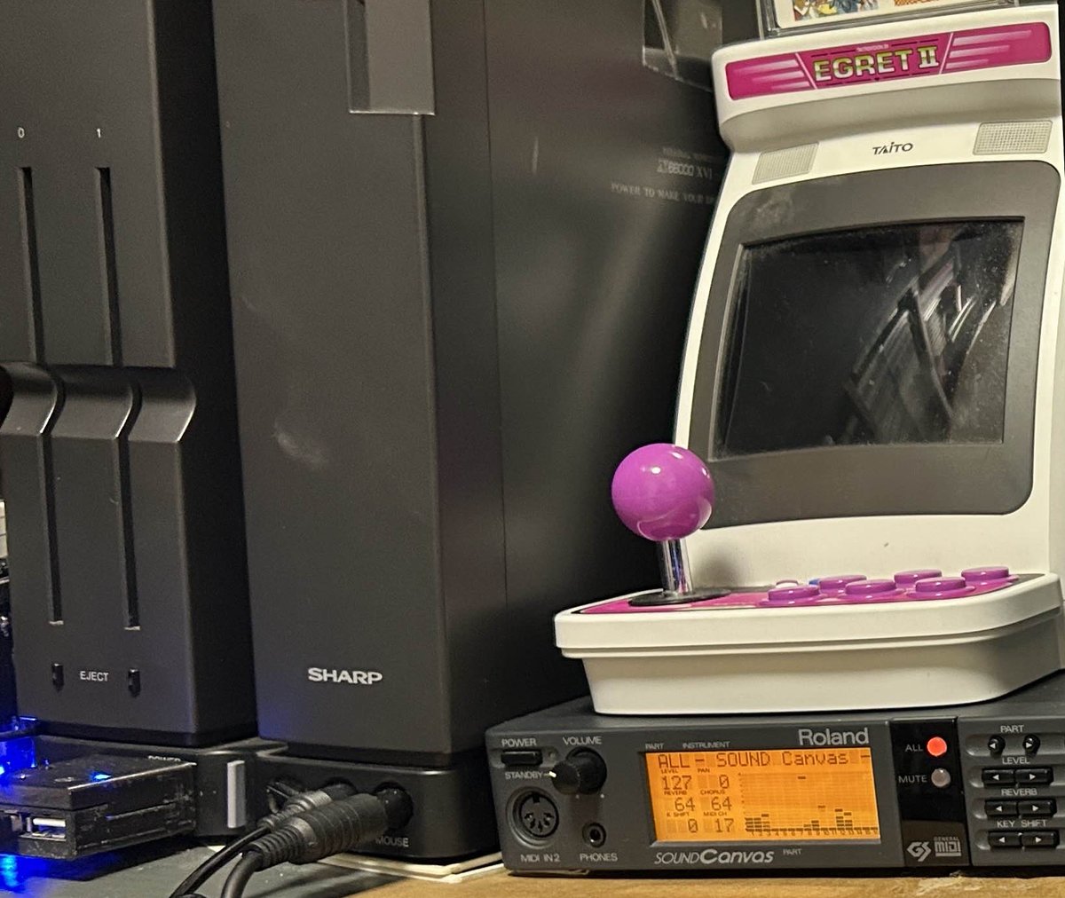 SC-88PROがお亡くなりになってついにこの子だけに！ コンデンサ交換か