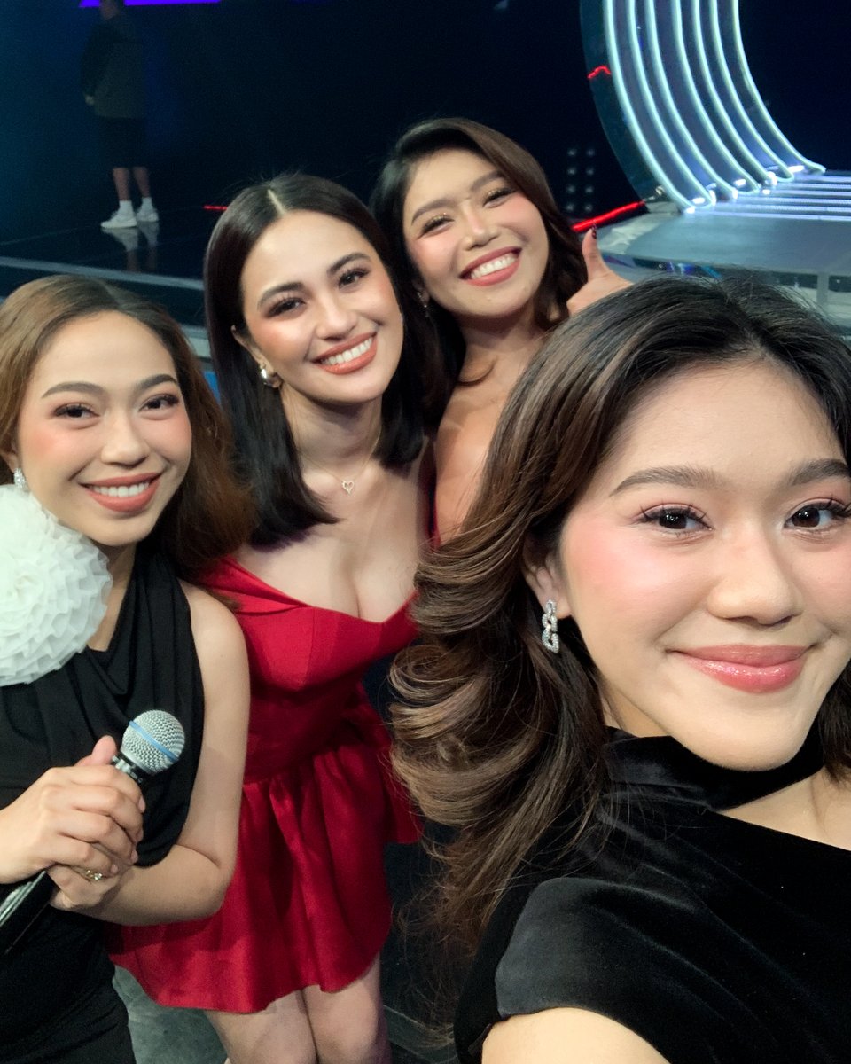 AllOutSundays7's tweet photo. Witness an all-out vocal showdown in Four the Win, featuring a power 4-way biritan with Julie Anne San Jose, Naya Ambi, Mariane Osabel, and Jessica Villarubin. #AllOutSundays #AOSFaveKoTo https://t.co/12mSROzIYy