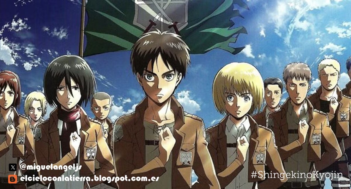 Buen domingo #elCieloconlatierra. "Ataque a los titanes" es una serie de Netflix. Hacia dónde estamos conduciendo a nuestros jóvenes; qué futuro sienten que tienen. Estamos ante generaciones sin horizontes vitales, sin ilusiones radicales y sin respuesta.

lnkd.in/eWY9Z2NM