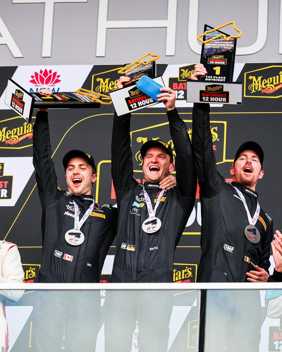 IntercontGTC's tweet image. Good things come to those who wait: Mercedes-AMG scores its first #IGTC win since 2023, while GMR and its drivers finally tame the Mountain.

#B12Hr 🦘