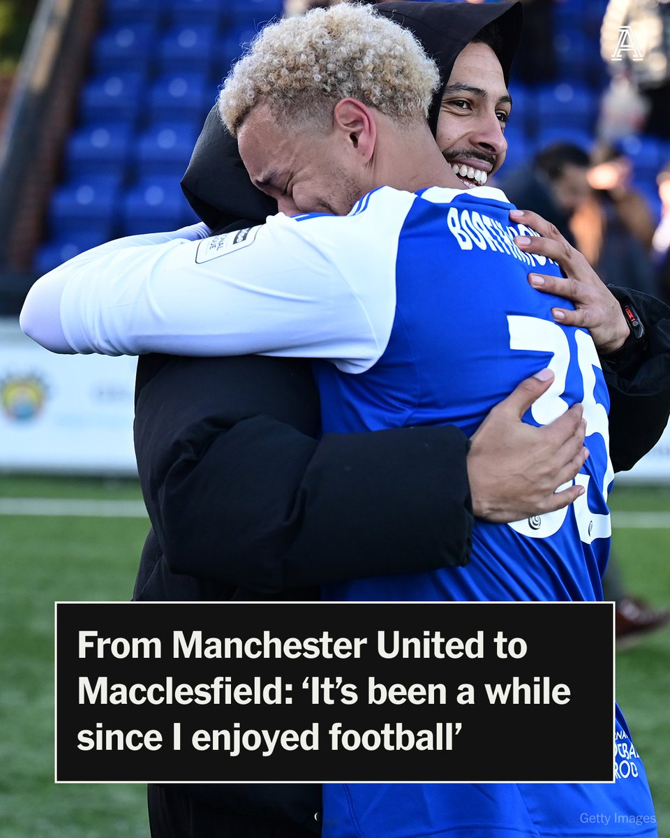 TheAthleticFC's tweet image. 🔴 Given Manchester United debut by 'brilliant' Louis van Gaal
✍️ Signing a new deal on same day as Marcus Rashford
👶 Losing his love for football and giving it up for his kids
🦅 Knocking Crystal Palace out of the FA Cup

Cameron Borthwick-Jackson explains his winding journey