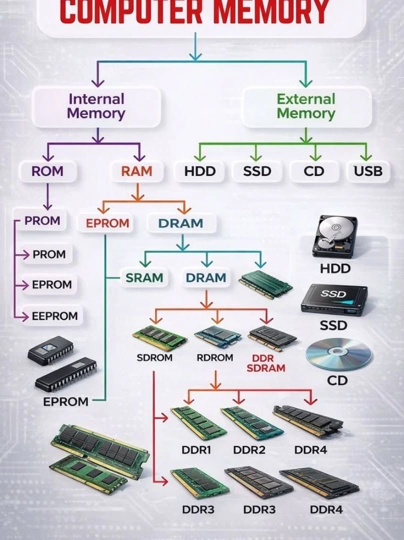 Dposts8's tweet image. Computer memory
