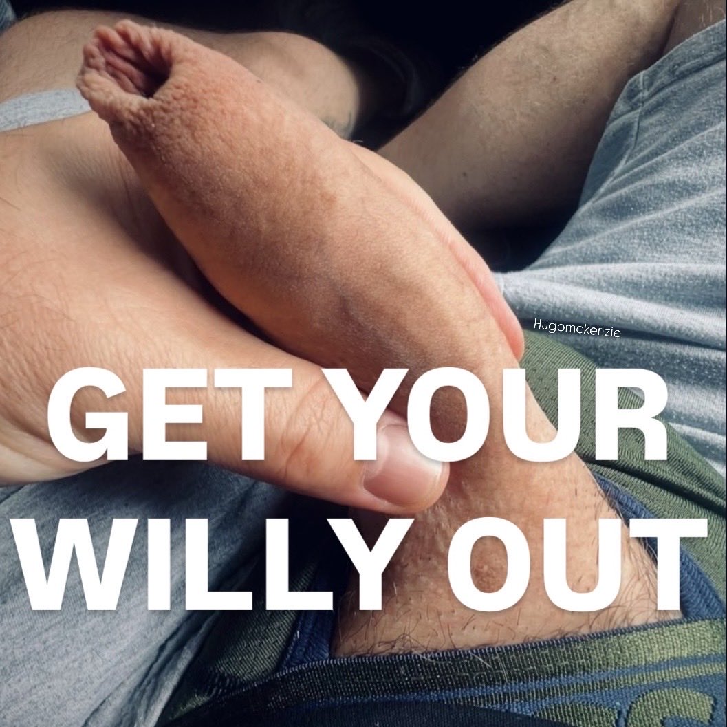 Drop your pants and get it out 🍌