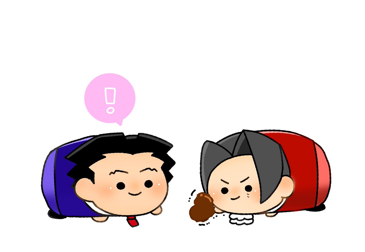 遅刻VD🔵🔴頑張って作ってたら遅くなっちゃった