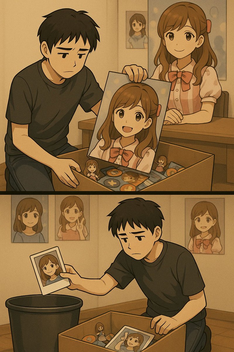 wsmygi's tweet image. てかさ、推しのことを好きになりすぎると
推しと会話したくて推しの好きな曲とか推しの好きな漫画とか趣味とかまで真似したくなって好きになって
けど、卒業した後その曲とか漫画見ると
推しの事を思い出してちょっと悲しい😭😭
#オタクあるある