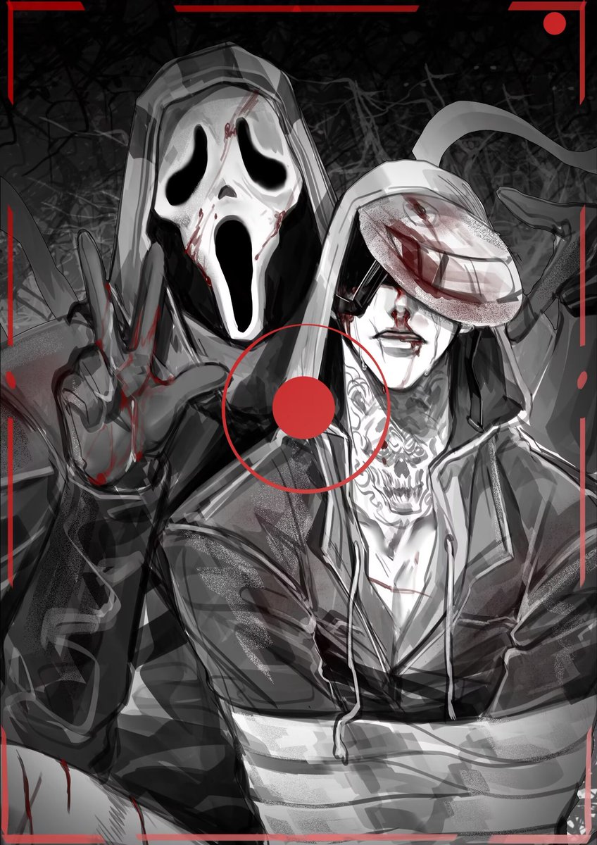 搬运一下旧图，旧图1

#DeadbyDaylight
#Ghostface
#thelegion
#ghostfrank
#dbdfanart