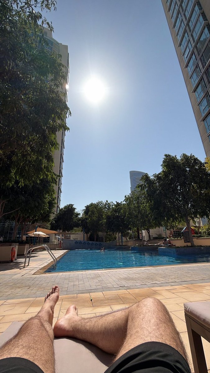 Not leaving till I turn into a crisp