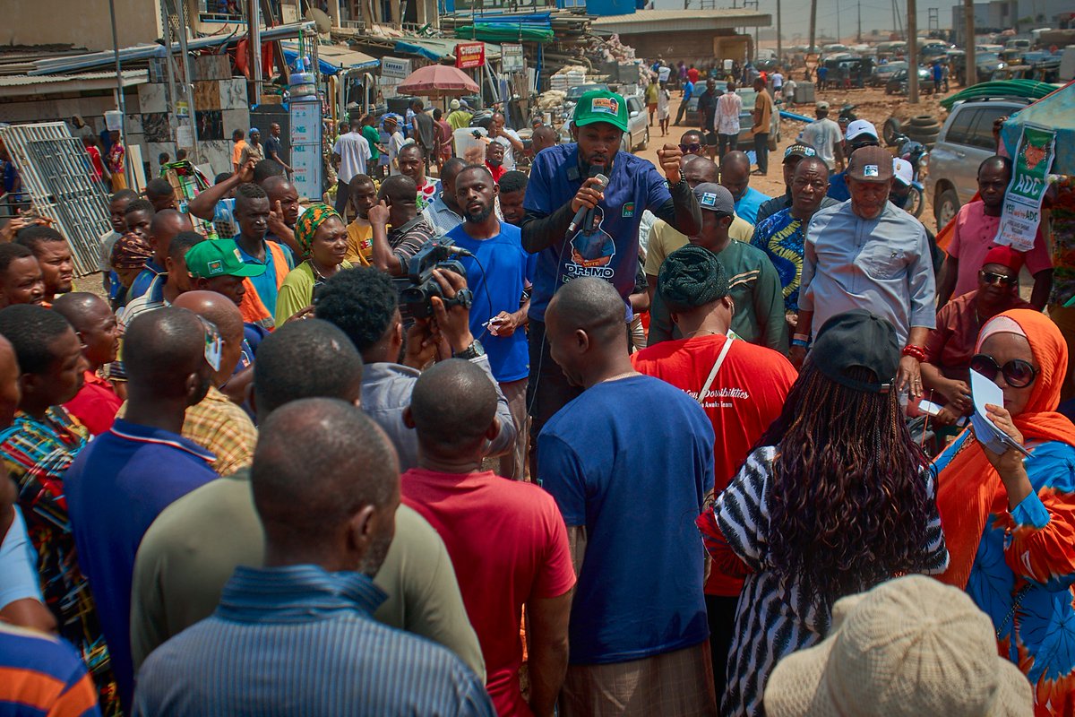 From the bustling markets of Nyanya, through the energetic corridors of Garki, down to the vibrant heart of Lugbe, history moved on two feet, guided by conviction, courage, and clarity of purpose.

I walked these markets with HE <a href="/ChibuikeAmaechi/">Chibuike R. Amaechi</a>, It spoke to traders, artisans,