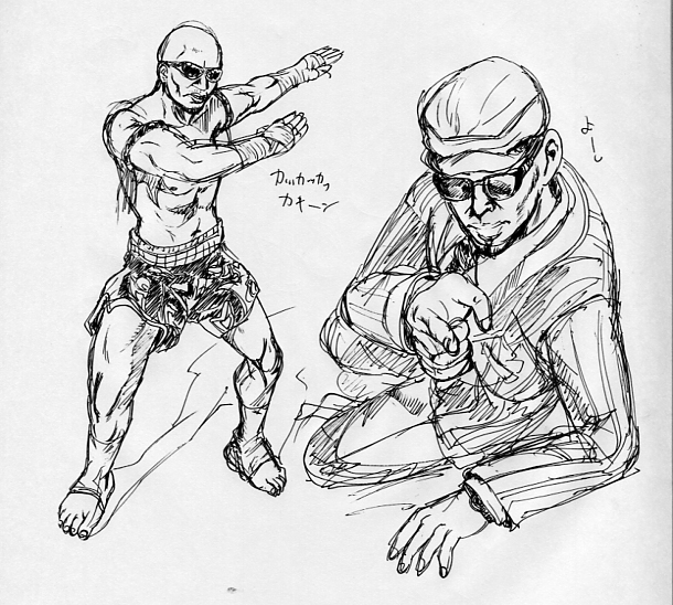 デッドオアアライブも30周年か。
DOA5を遊んでいた時はカメラ機能を使ってポーズをよく模写してました。再掲。 