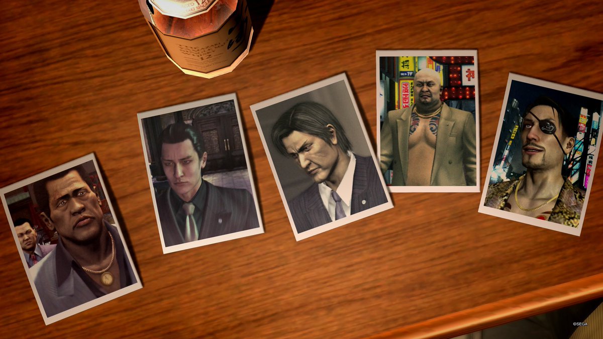 ちゃんと隠し撮りっぽくなってる笑 オリジナルの真島アングル的に難易度高そうだもんな