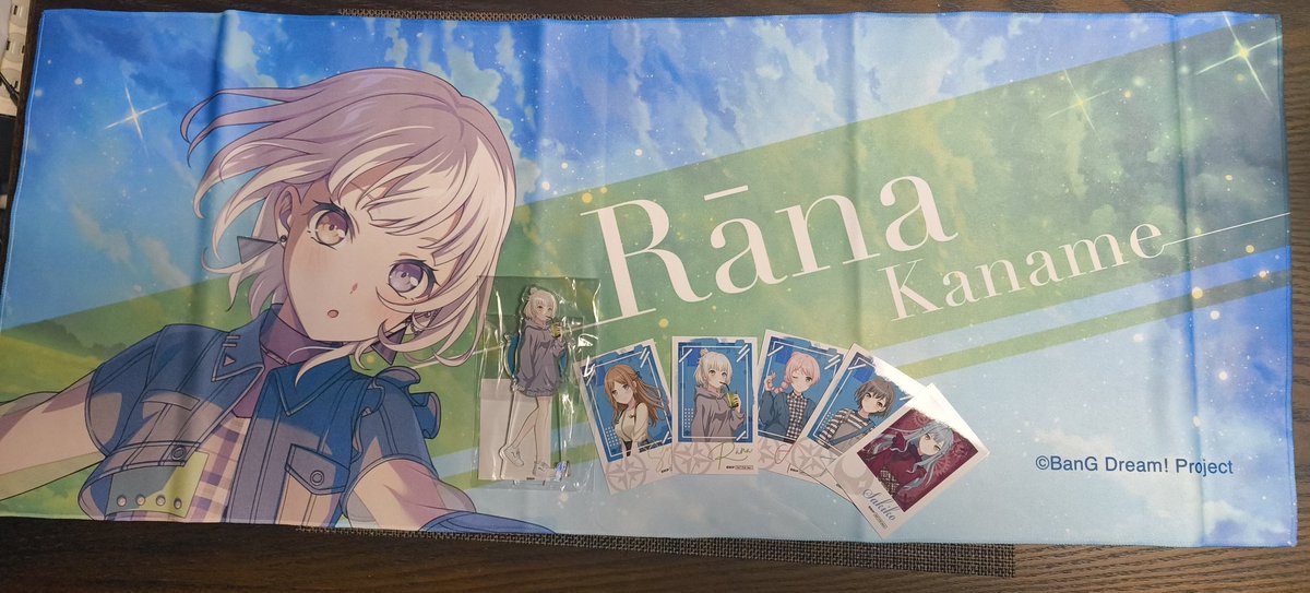 マイムジ展の戦利品グッズ購入特典のフォトカードまさかのMyGO!!!!!4枚