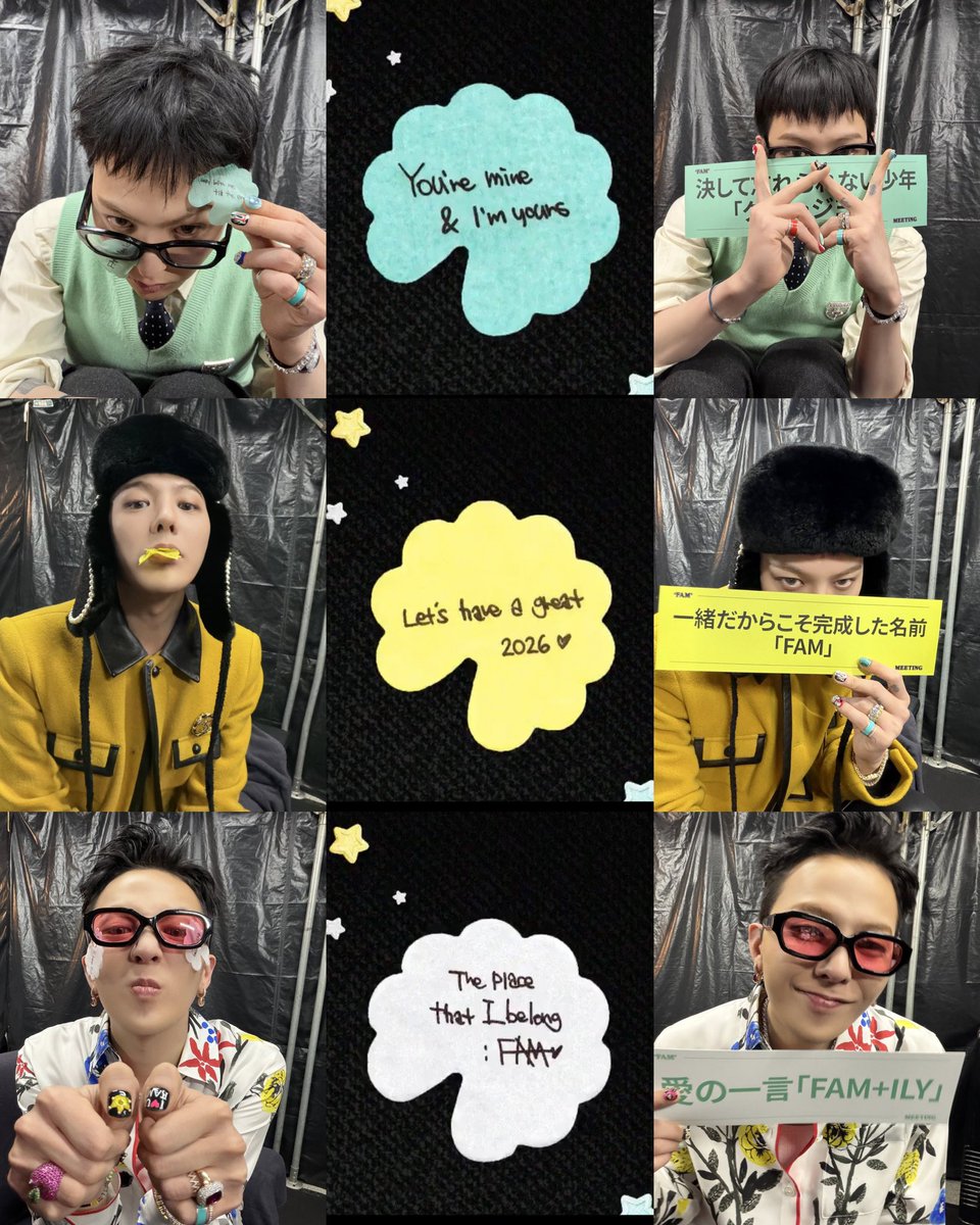 THANK YOU JIYONGIE  <a href="/xxxibgdrgn/">G</a> 💚💛🤍

𝟮𝟬𝟮𝟲 𝗚-𝗗𝗥𝗔𝗚𝗢𝗡 𝗙𝗔𝗠 𝗠𝗘𝗘𝗧𝗜𝗡𝗚 「𝗙𝗔𝗠+𝗜𝗟𝗬 : 𝗙𝗔𝗠𝗜𝗟𝗬 : 𝗙𝗔𝗠 𝗜 𝗟𝗢𝗩𝗘 𝗬𝗢𝗨」 
𝗜𝗡 𝗝𝗔𝗣𝗔𝗡

DAY 1,2,3 
13.14.15 Februari 2026 

#GDRAGON #GD #FAMILY #FAMILOVEYOU #GDRAGON2026 #GDFAMMEETING2026