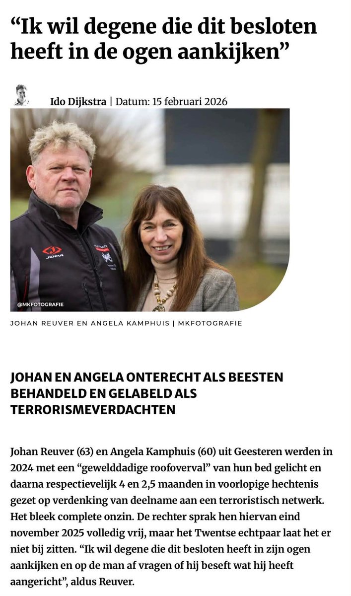 Inval door zwaarbewapende agenten in Witharen bij onschuldig stel