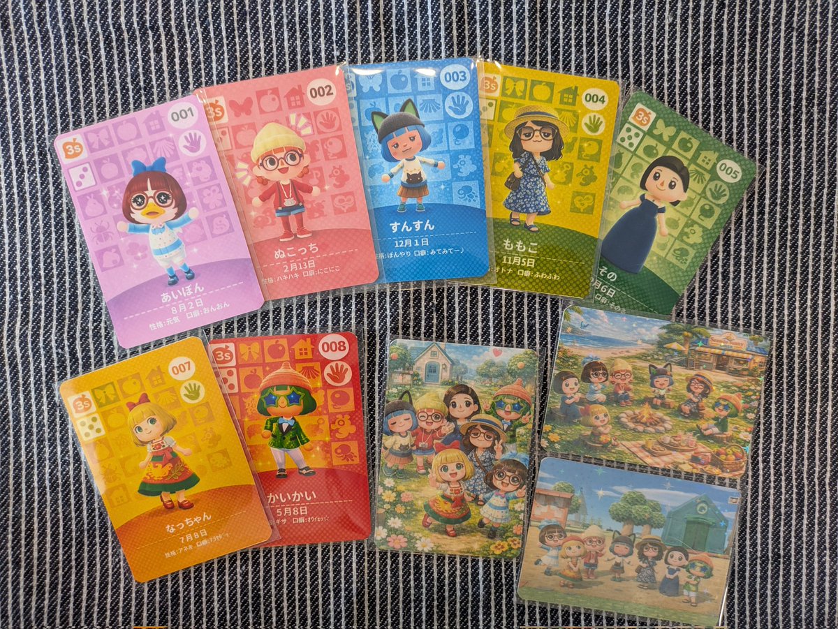 めちゃくちゃ可愛いカードにしてもらいまして…感謝しかない😭💕