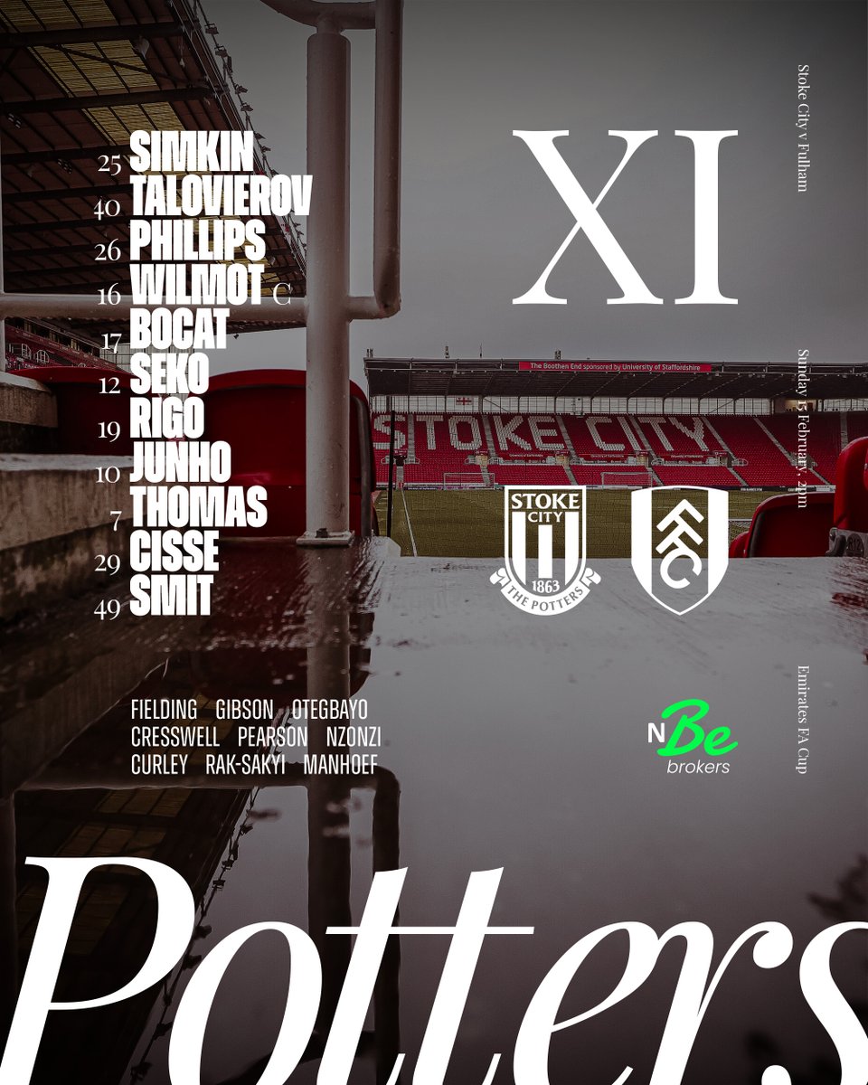 Stoke City FC tweet media