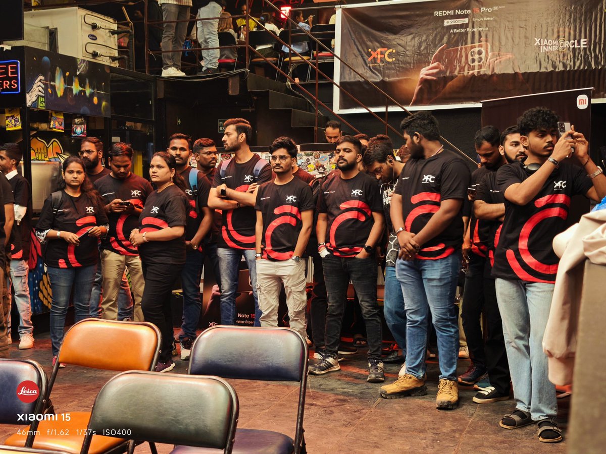 MayurS5675's tweet image. The Xiaomi Inner Circle+Redmi Note 15 Series reveal=unforgettable ⚡️
So much innovation and crazy good energy everywhere!
#XiaomiFansClub #SimplyBetter #200MasterPixelCamera #XiaomiInnerCircle #RedmiNote15Series 
@redmiindia @xiaomiindia @xiaomicreatorscircle @ritij @pixelwithme