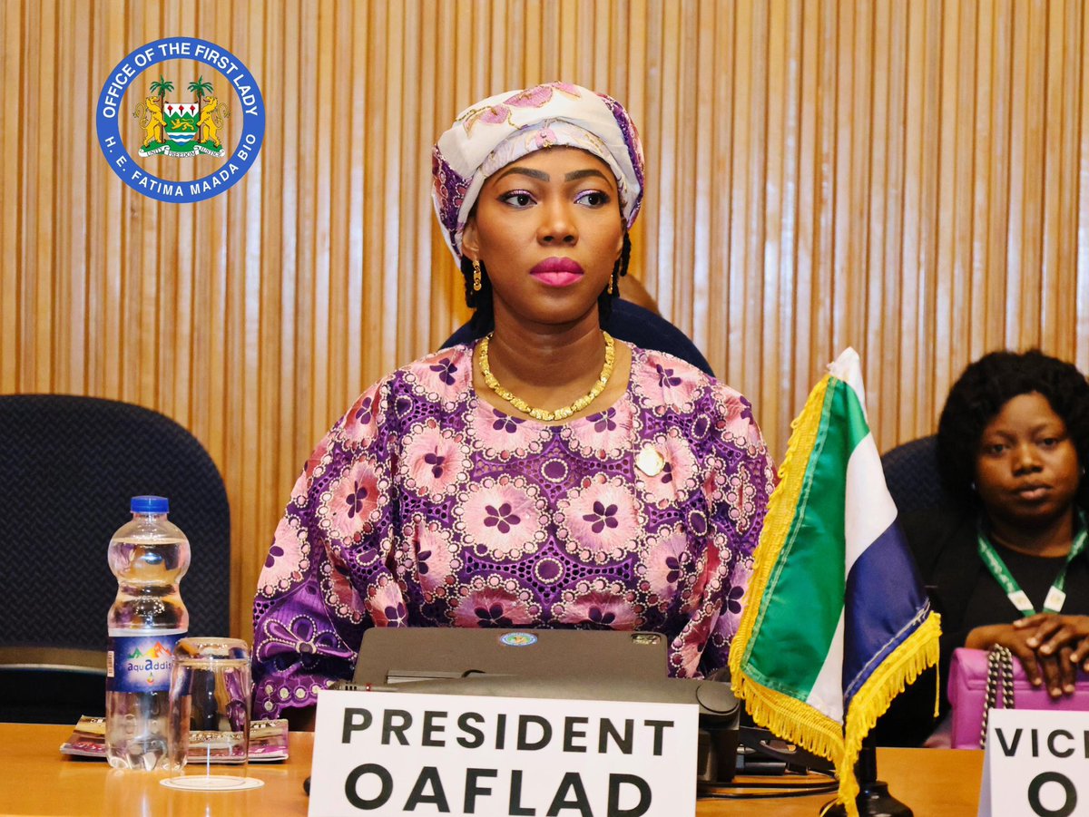 H. E. Fatima Maada Bio tweet media