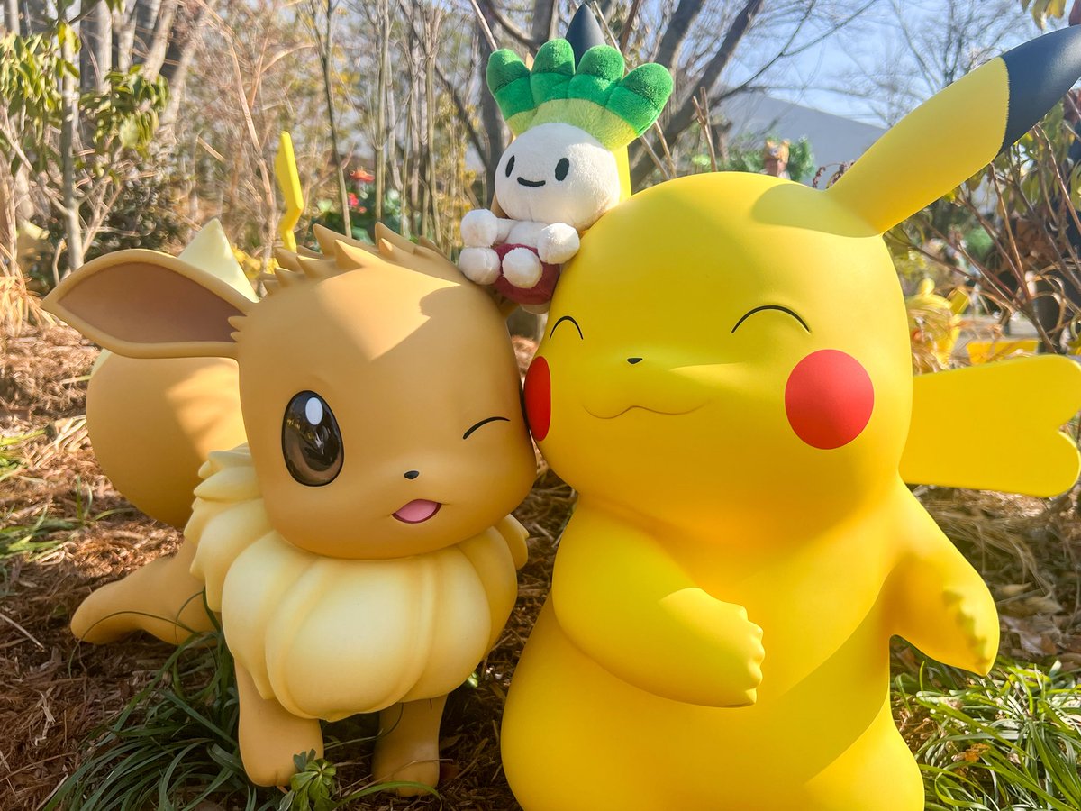 ポケパークカントー、はくさいくんと行ってきたァ( ᷇࿀ ᷆ ) なん