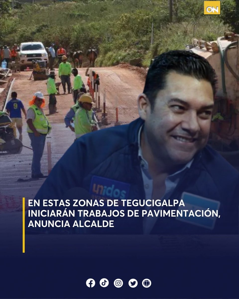 11_Noticias's tweet photo. 🟡| El edil también adelantó que se llevará a cabo una reestructuración de la alcaldía, enfocada en seguridad, empleo, infraestructura vial.

Nota completa aquí: 👇https://t.co/CnqCdVfudF 

#JuanDiego #PavimentaciónTegucigalpa #AMCD https://t.co/6AuJ7JVbrr