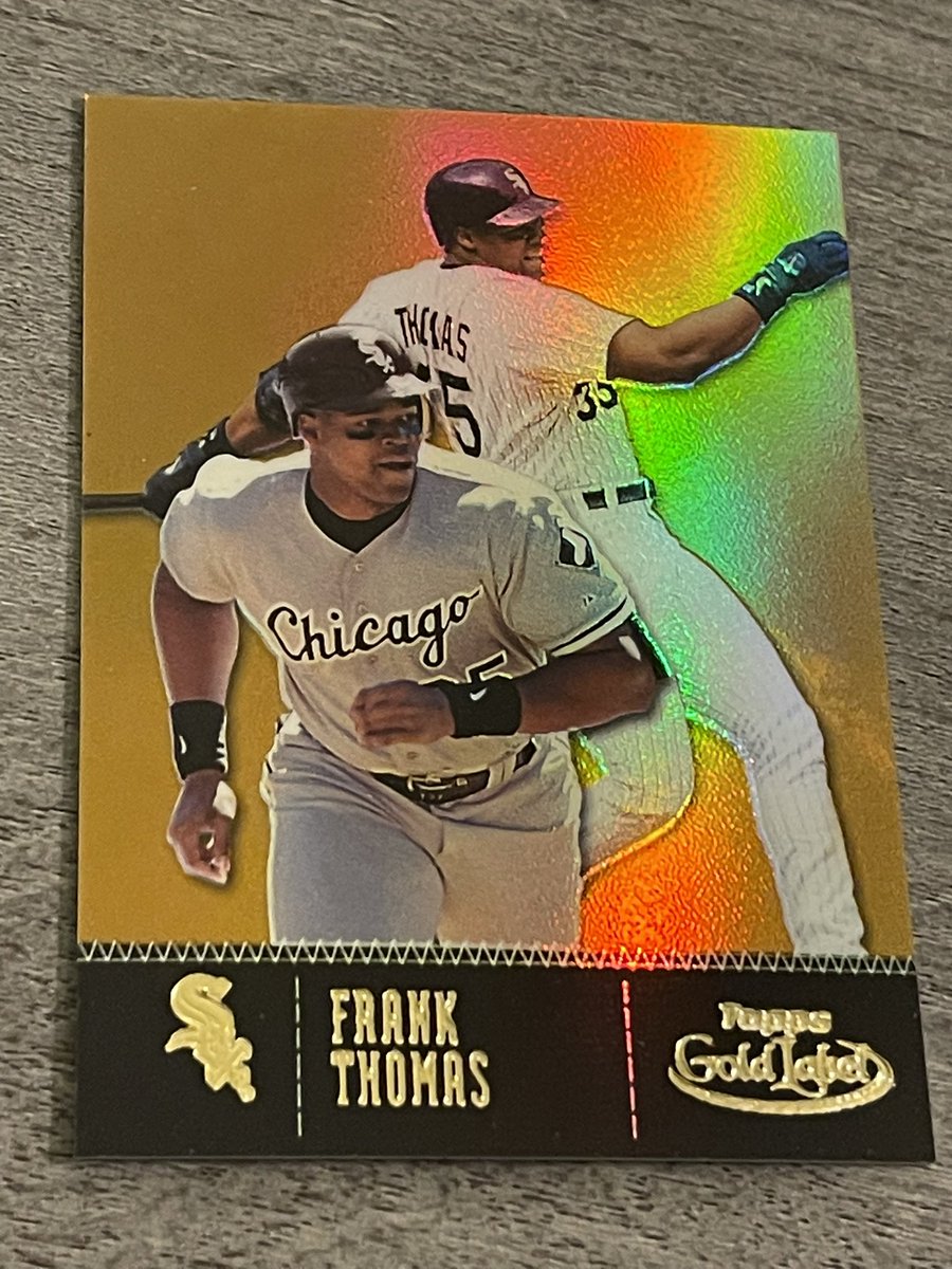 Frank February - 2001 Topps Gold Label Class 3 Gold /299

If Topps ever brought this set back and used the cheap foil they use on so many sets I’d flip over a table or 2.