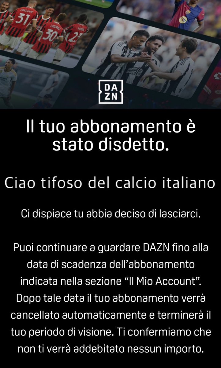 J1897Ju's tweet image. #DisdettaSkyDazn

#DisdettaAfflittiva