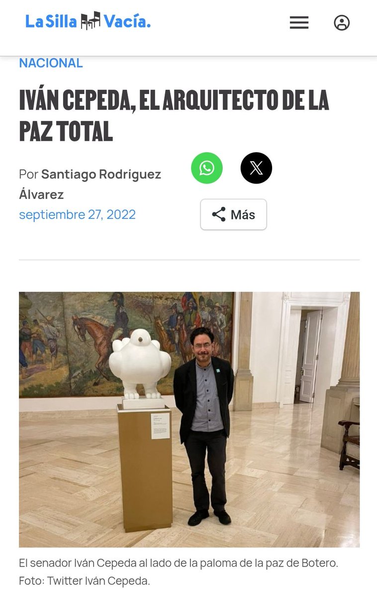 Malditos y mil veces malditos. La responsabilidad de esto también es de "El Arquitecto de la Paz Total" como a él le gusta que le digan y que por supuesto no dirá ni mú de esto.