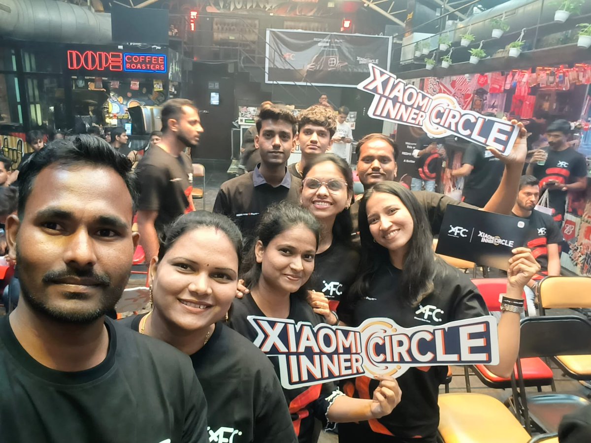 Pradhunya03's tweet photo. Feeling proud to be a member of the Xiaomi Inner Circle in Mumbai. It was a truly fantastic experience. Canโt wait for more such wonderful events.
@pixelwithme
#XiaomiFansClub
#SimplyBetter
#200MasterPixelCamera
#XiaomiInnerCircle
#REDMINote15ProSeries https://t.co/qGcFIPwHVf