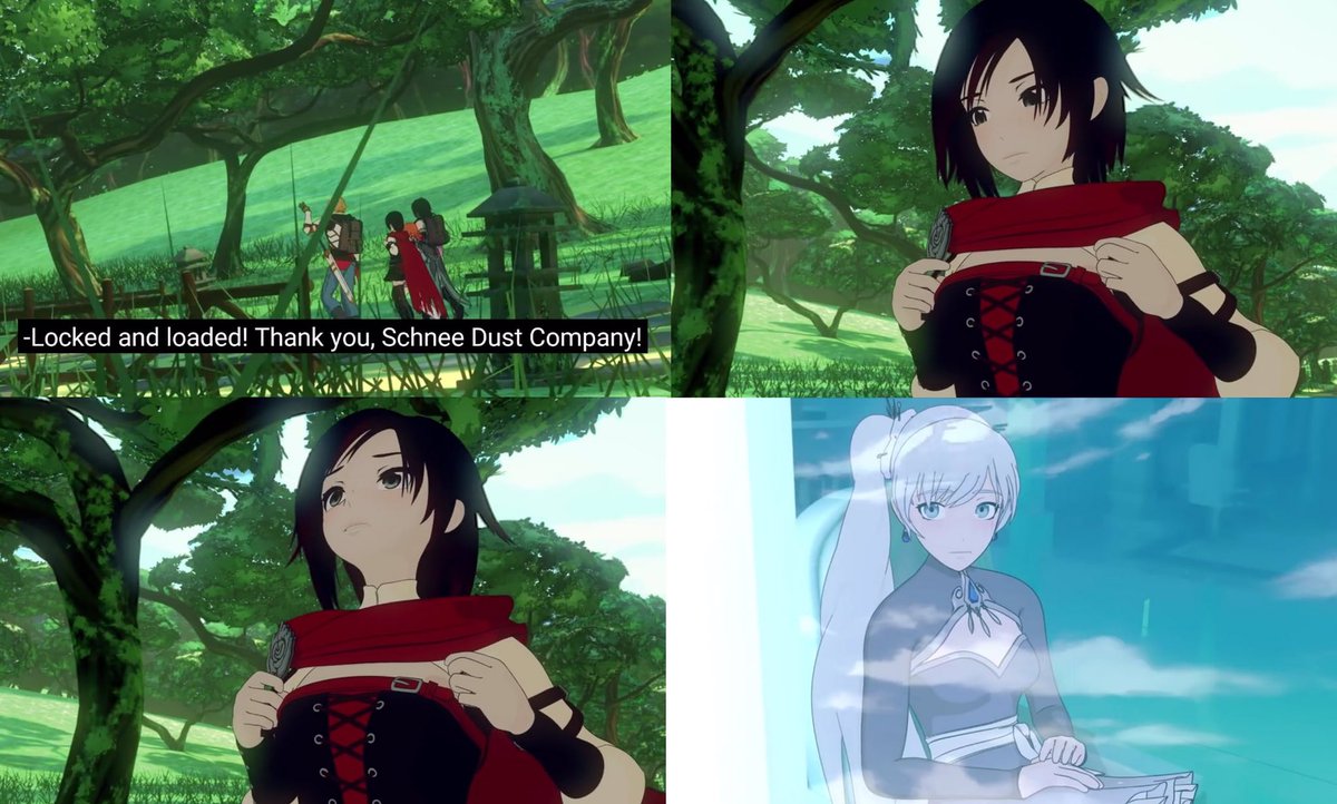 They think of each other, as a movie scene but with sweet details