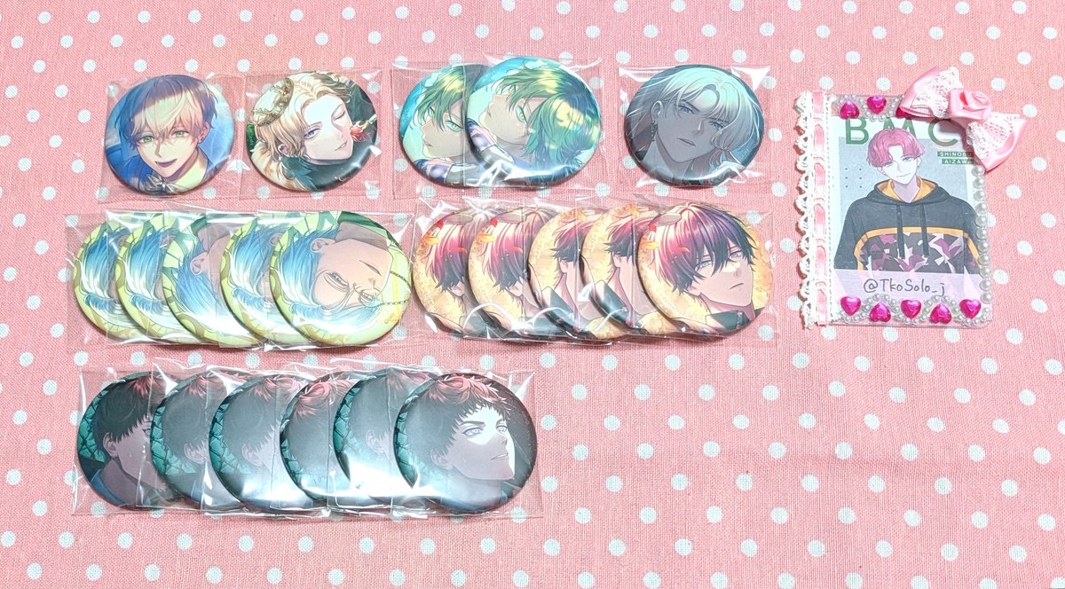 交換・譲渡 〗ブレマイ 缶バッジ Dreamy Jam SSR Collection ハフアニ