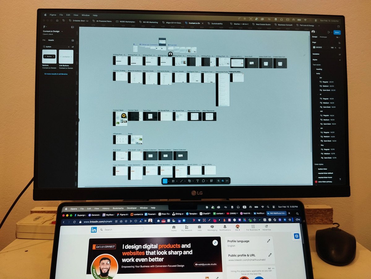 30% done in 4 days.

And this is just the beginning

SaaS platform design in progress.
70% still to go - but the base is solid.

Design system fully set up in 3 days.
Components, typography, structure - ready to scale.

30% product progress in just 4 days.
The client is fully