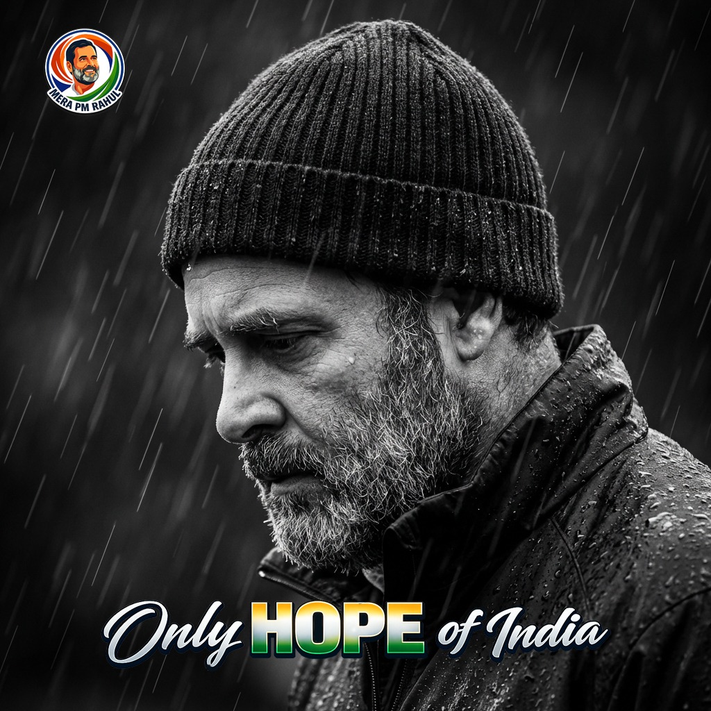 अँधेरों में जब बुझती जाए हर राह की लौ और आस,
इस अंधेरे में एक ही उम्मीद, एक ही विश्वास राहुल गांधी।

#MeraPMRahul