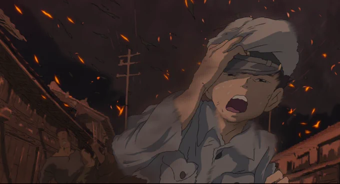 『君たちはどう生きるか』冒頭の火事のシーンは、ベテランアニメーターの大平晋也さんが担当しています。 宮﨑駿監督からの信頼も厚く、絵コンテの段階からこのシーンは大平さんに描いてもらうことを決めていたそうです。