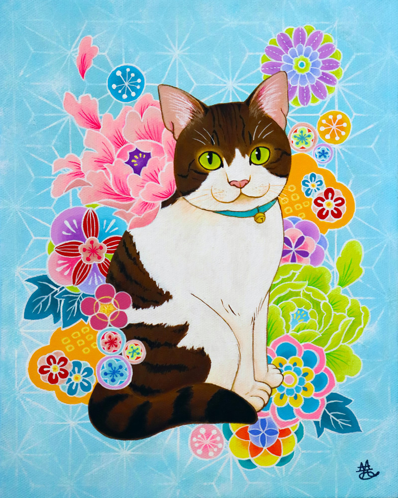 ＼ 開催中！ ／

Webグループ展
＜愛玩動物＞展

＜作品紹介＞
作品名：猫と色彩
作家名：茜

会場・作品はこちら→nihonbashiart.jp/group/20260204…

会期：2025.02.16～02.28

#芸術の輪 #現代作家の環 #美術ネットワーク #artilljp #illustshare