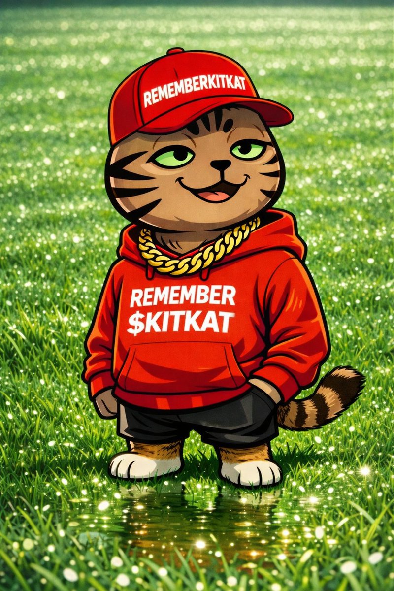 <a href="/traderInosuke/">POG 🧲</a> Accumulating $KITKAT on this dip, steady build, real vibes.
<a href="/rememberkitkat/">Remember KitKat</a>

CA: 9XgfFWPxPU6hyDyGtfhC9D6eyRE3RUSgAYKHRznWpump